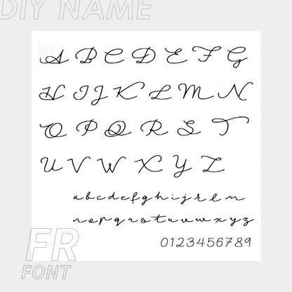 European and American new stainless steel name necklace, fashionable gold-plated necklace, collarbone chain, custom name necklace, neck chain