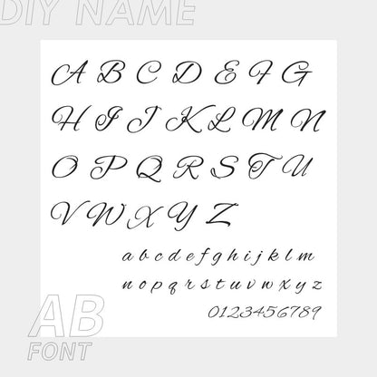 European and American new stainless steel name necklace, fashionable gold-plated necklace, collarbone chain, custom name necklace, neck chain